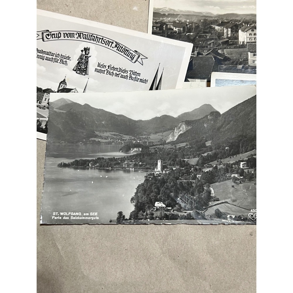 4x6 Vintage Postcards Multicolor German Landscapes Religious Floral Set - Picture 16 of 16